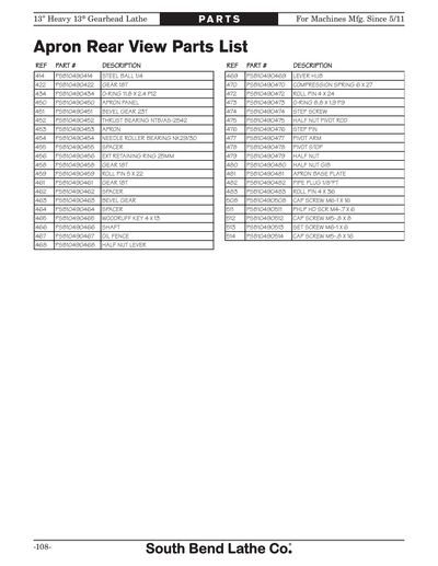 Part Diagram for SB1049