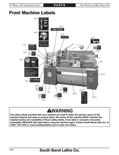 Part Diagram for SB1049F