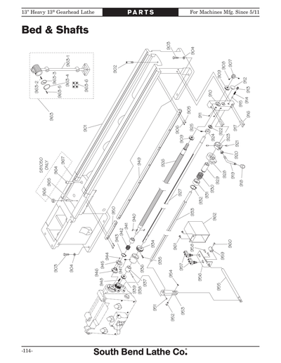 Part Diagram for SB1050