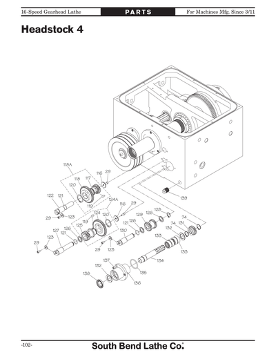 Part Diagram for SB1054F