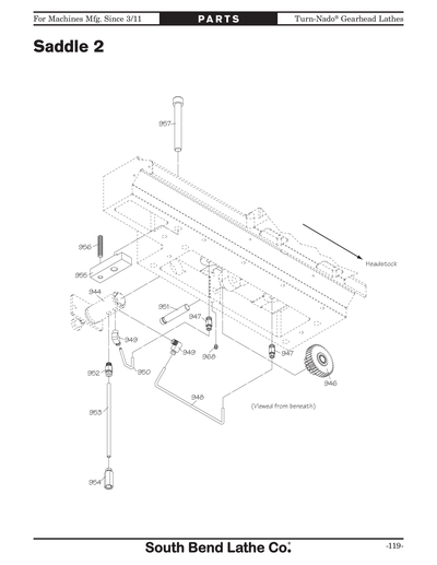 Part Diagram for SB1057F