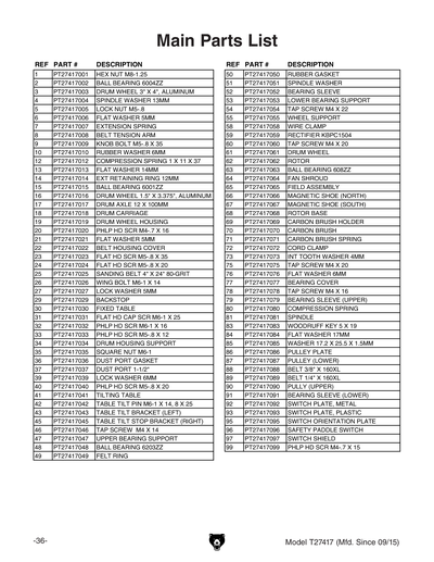 Part Diagram for T27417