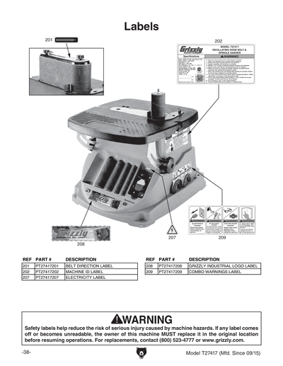 Part Diagram for T27417