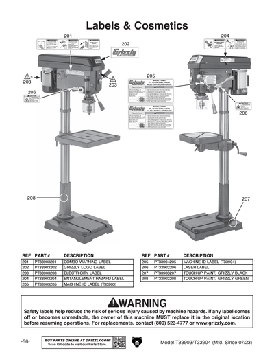 Part Diagram for T33904