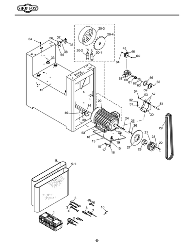 Part Diagram for W1710
