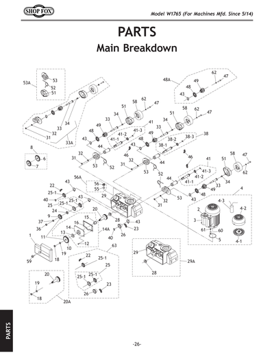 Part Diagram for W1765