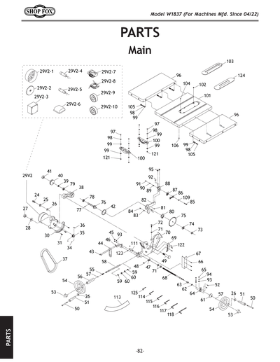 Part Diagram for W1837