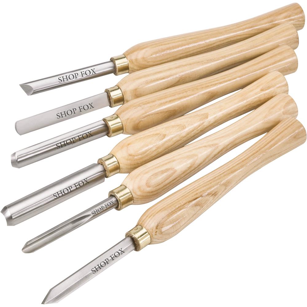 Shop Fox D3783 - Lathe Chisel Set, 6-Pc. - Grizzly Industrial, Inc.