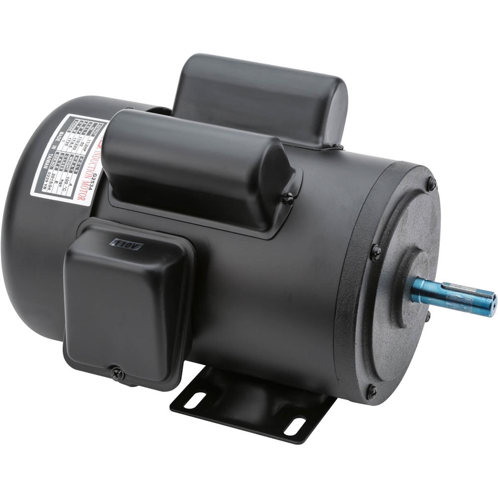 Grizzly G2534 - Motor 1-1/2 HP Single-Phase 1725 RPM TEFC 110V/220V ...