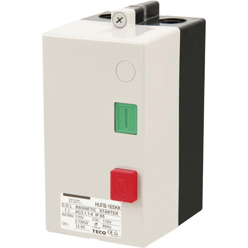 Grizzly G8290 - Magnetic Switch, Single-Phase - 110V Only, 1 HP