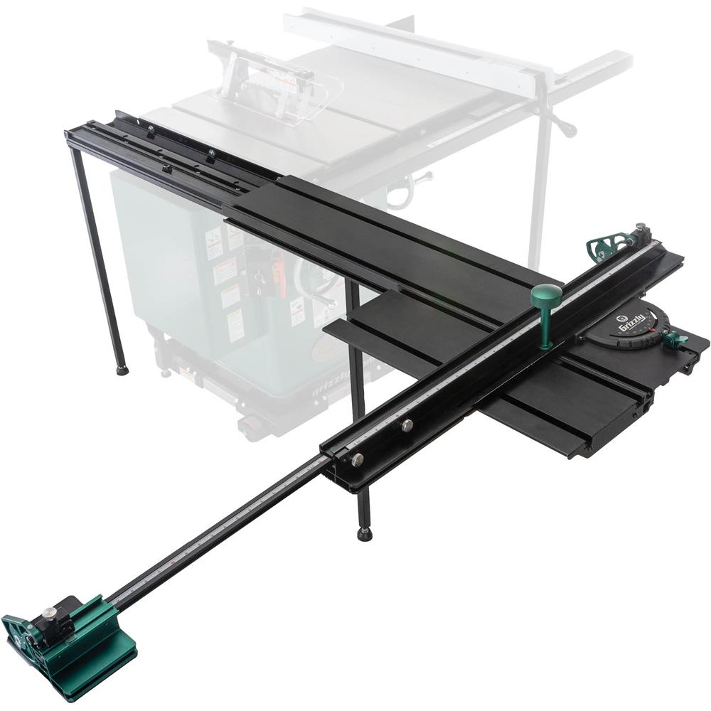 Grizzly T32737 - Sliding Table Attachment for Table Saws - Grizzly