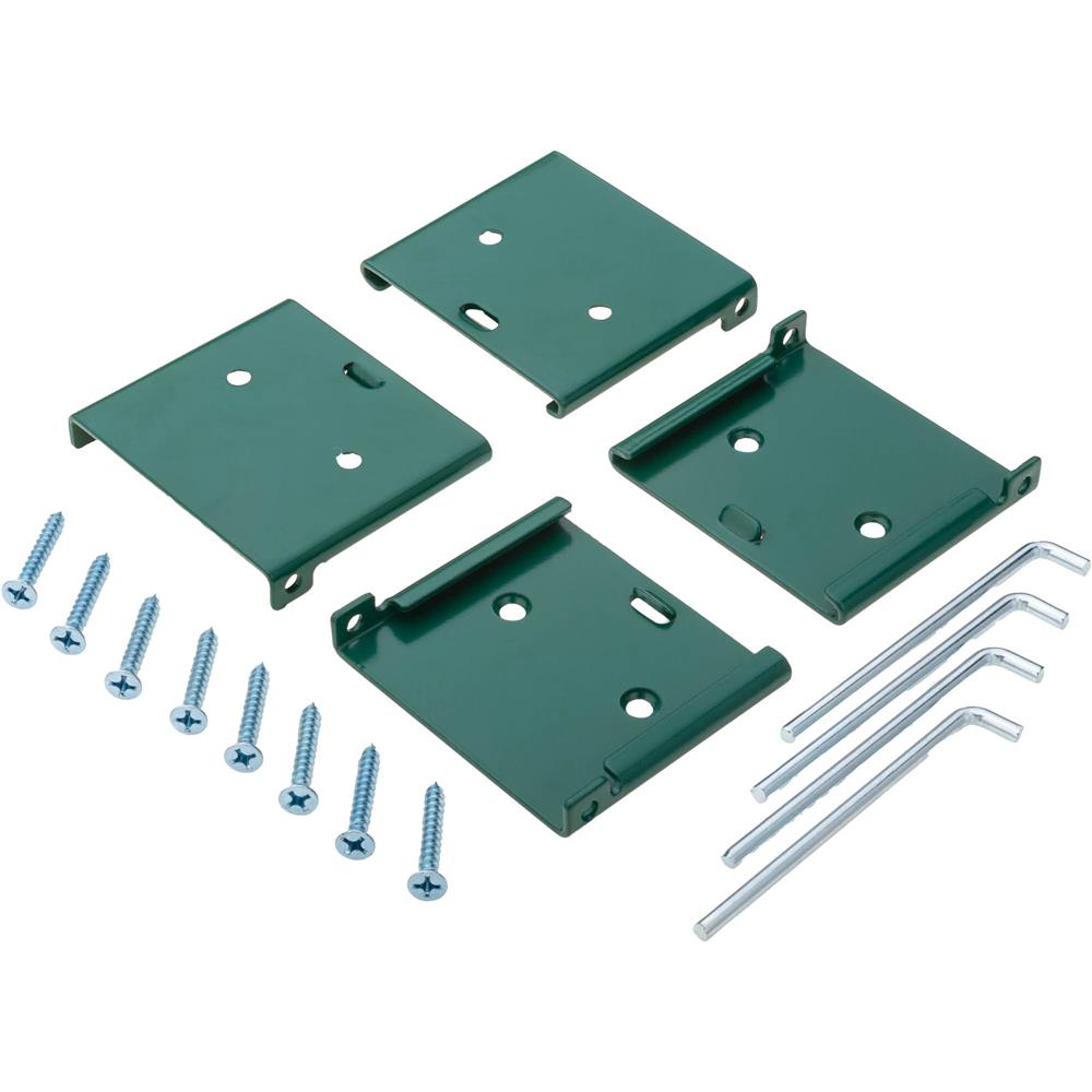 Caster Mounting Plates for T32334, 4 Pk. Grizzly Industrial