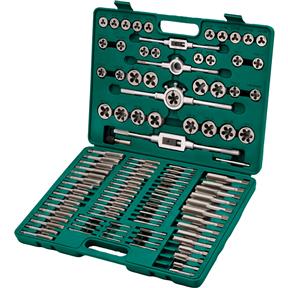 Grizzly T34080 - 110-Pc. SAE/Metric Combination Tap & Die Set