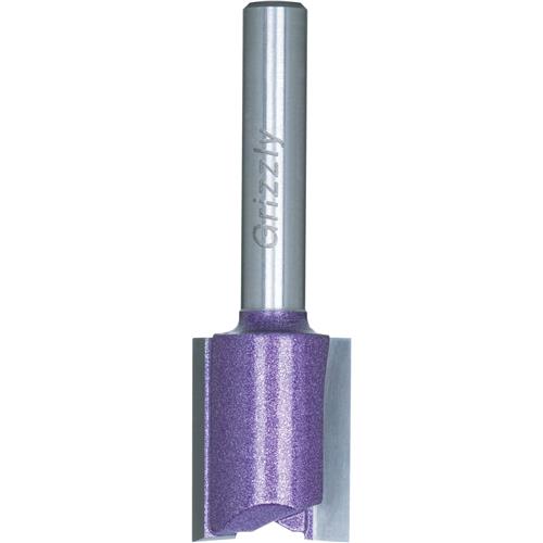 Image for Grizzly C1005Z - 2" Double Fluted Straight Bit, 1/4" Shank, 5/8" Dia.
