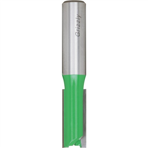 Image for Grizzly C1011 - Double Fluted Bit, 1/2" Shank, 1/2" Dia., 1-3/16"L