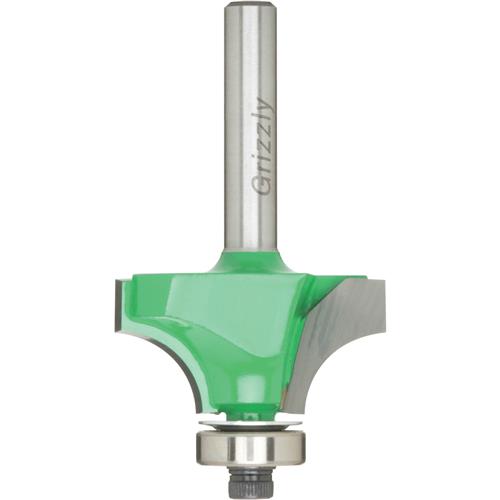 Image for Grizzly C1179 - 3/8"r Roundover Bit, 1/4" Shank