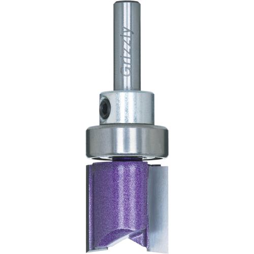 Image for Grizzly C1308Z - 3/4" Pattern Cutting Straight Bit, 1/4" Shank