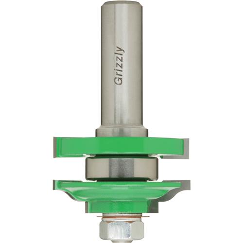 Image for Grizzly C1392 - Carbide-Tipped Reversible Stile & Rail - Roman Ogee, 1/2" Shank
