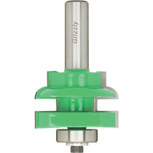 Image for Grizzly C1393 - Carbide Tipped Quarter Round Stile & Rail Set, 1/2" Shank