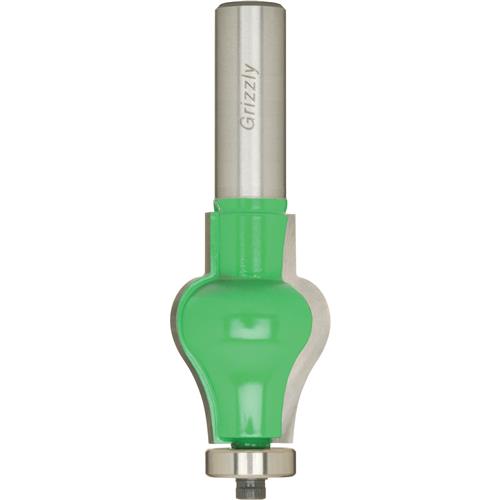 Image for Grizzly C1536 - Handrail Bit (Finger Grip of Set #1), 1/2" Shank