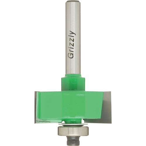 Image for Grizzly C1763 - 1/2" Anti-Kickback Rabbeting Bit, 1/4" Shank