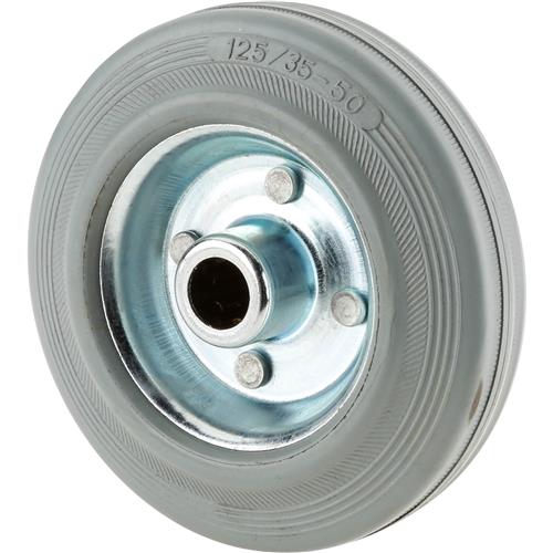 Image for Steelex D2645 - 5" Gray Rubber Tire