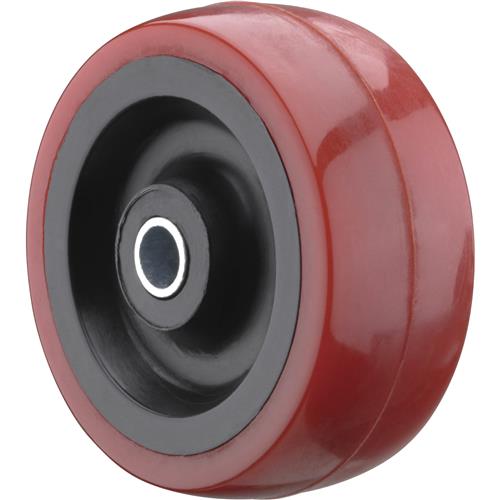Image for Steelex D2650 - 2" Red Polyurethane Wheels