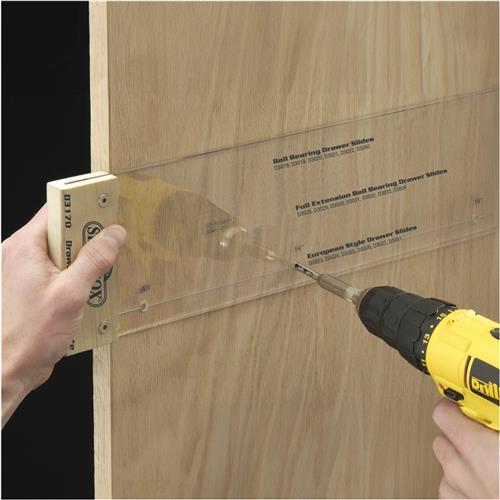 Image for Shop Fox D3170 - Drawer Slide Boring Jig