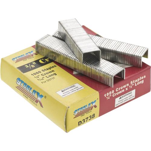 Image for Woodstock D3738 - 3/8" x 5/16" Crown Staples - Box of 1000