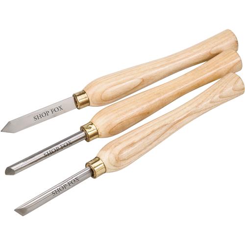Image for Shop Fox D3782 - Lathe Chisel Set, 3 pc.