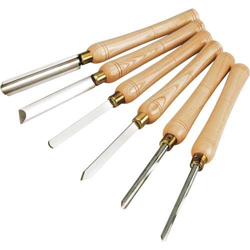 Image for Shop Fox D3787 - 6 pc. HSS Lathe Chisel Set