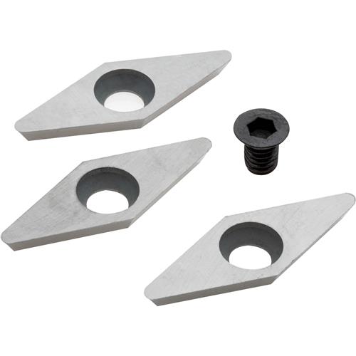 Image for Shop Fox D4914 - Carbide Replacement Cutters for D4443 Lathe Chisel - 3 Pk