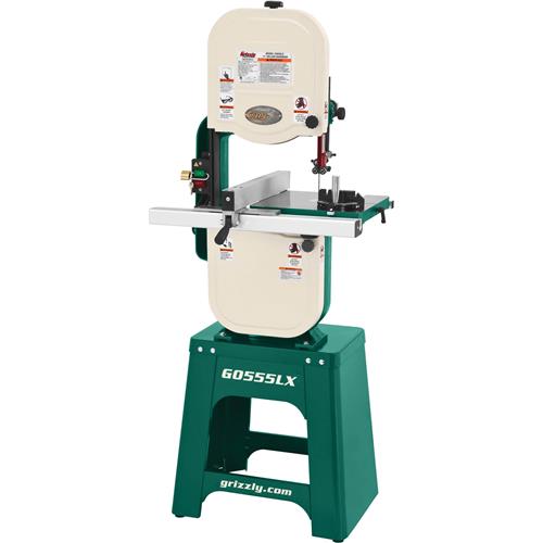 Image for Grizzly G0555LX - 14" 1 HP Deluxe Bandsaw
