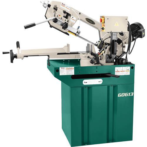 Image for Grizzly G0613 - 7" x 8-1/4" 1 HP Swivel Metal-Cutting Bandsaw
