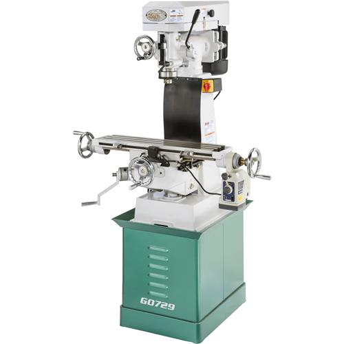 Image for Grizzly G0729 - 6" x 26" 1-1/2 HP Vertical Mill with Power Feed