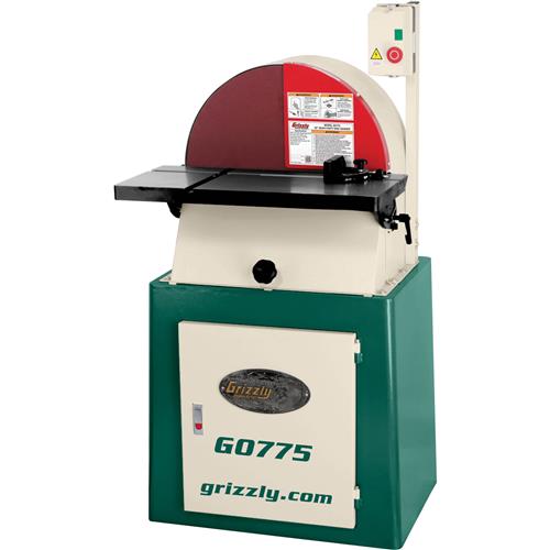 Image for Grizzly G0775 - 20" Heavy-Duty Disc Sander