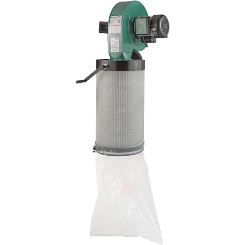 Image for Grizzly G0944HEP - 1-1/2 HP Wall Mount Dust Collector with HEPA Filter