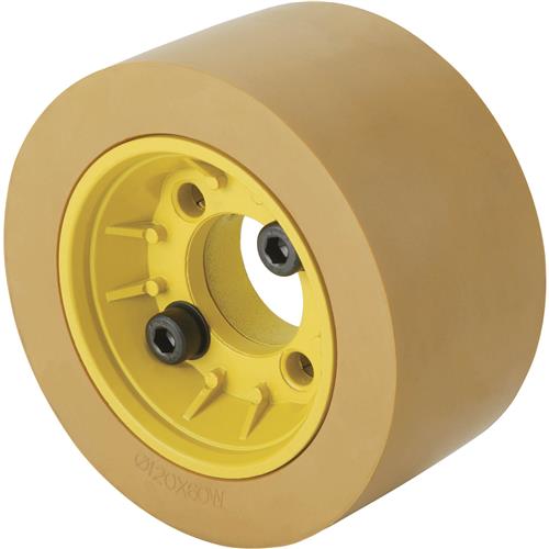 Image for Grizzly G1759 - Flange with Rubber Roller