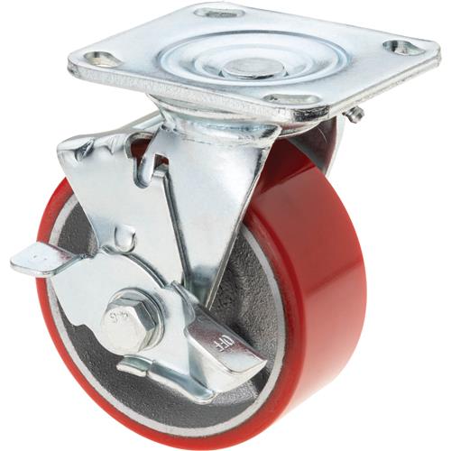 Image for Grizzly G8177 - 5" Heavy-Duty Swivel Caster w/ Brake