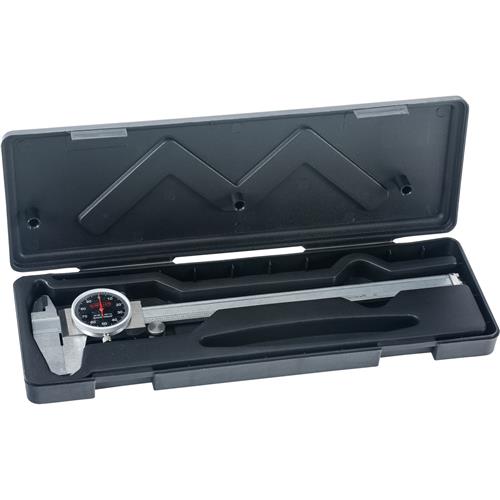 Image for Grizzly G9281 - Stainless Steel Dial Caliper w/ Black Face 8"
