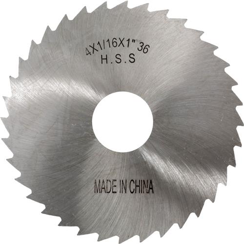 Image for Grizzly G9488 - HSS Slitting Saws - 4" x 1/16" x 1" 36T