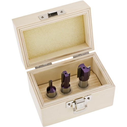 Image for Grizzly H5559 - Straight Plywood Router Bits, 1/2" Shank, 3-Pc. Set