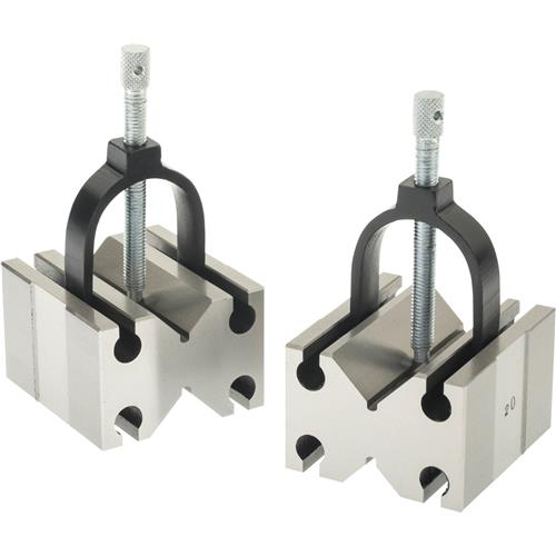 Image for Grizzly H5612 - V-Block Pair w/ clamps Side Use