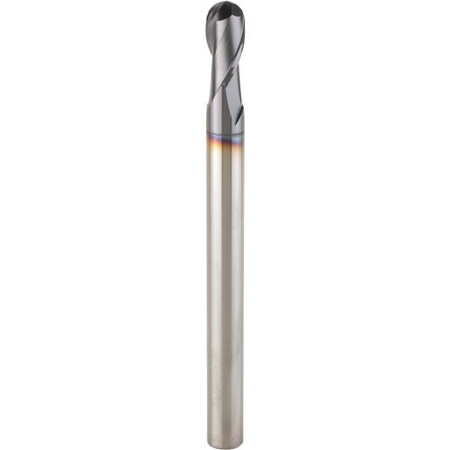 Image for Grizzly H7650 - 1/2" x 6" Super Carbide 2-Flute Ball End Mill