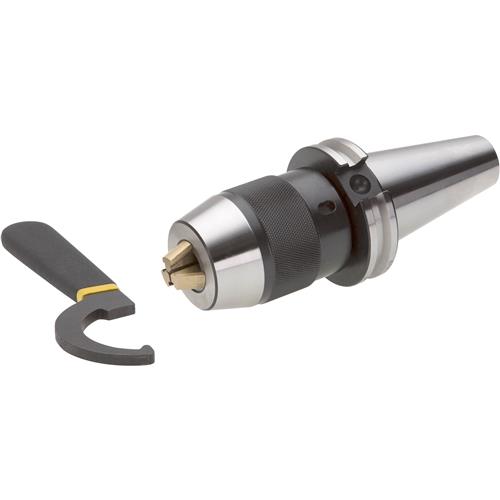 Image for Grizzly H8388 - 0-1/2" x CAT40 Keyless Drill Chuck with Spanner Wrench
