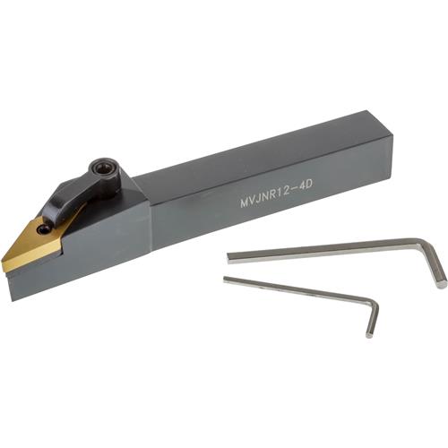 Image for Grizzly T10839 - Profile Turning Toolholder MVJNR 3/4" x 6", 3-Deg. Cutting Angle, RH