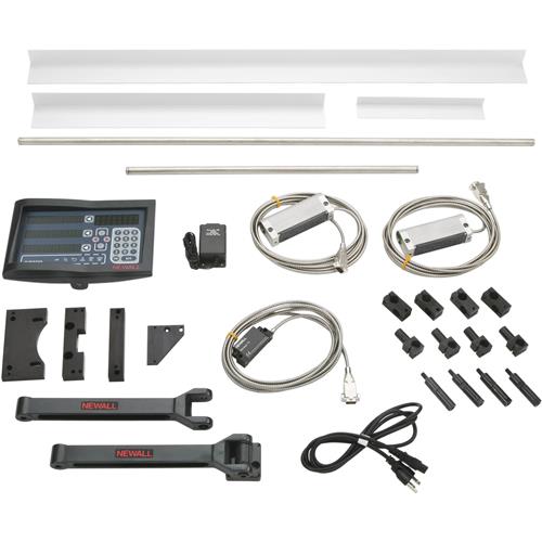 Image for Newall T23613 - 12" x 30" x 6" 3-Axis DRO with Quill for Mills