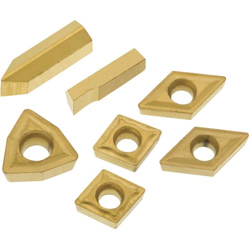 Image for Grizzly T23900 - P10 TiN Insert Set (7) for T10293 - Machined Steel