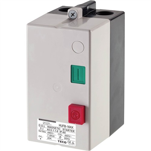 Image for Grizzly T24202 - Magnetic Switch, 3-Phase - 440V Only, 10 HP, 15-20A