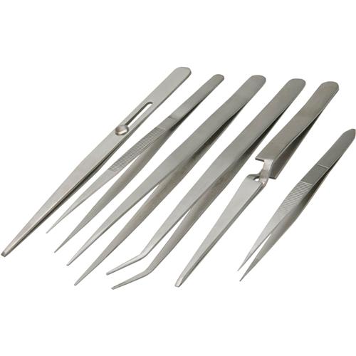 Image for Grizzly T25295 - 6-Piece Tweezer Set